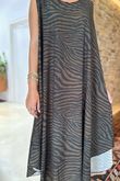 Made in Italy Nika Sleeveless Dress Tan /63 =